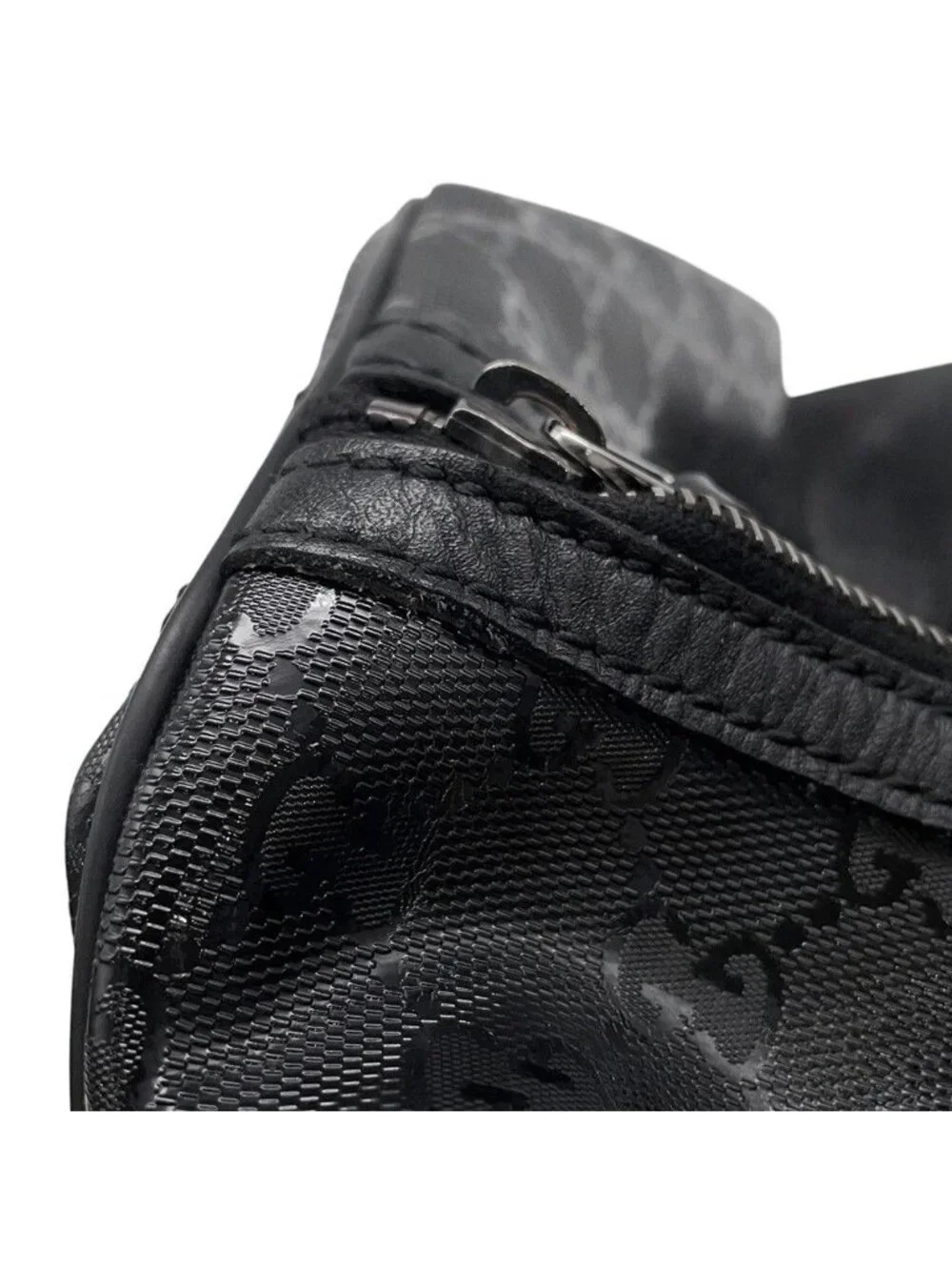 Gucci Boston Bag GG Supreme Black